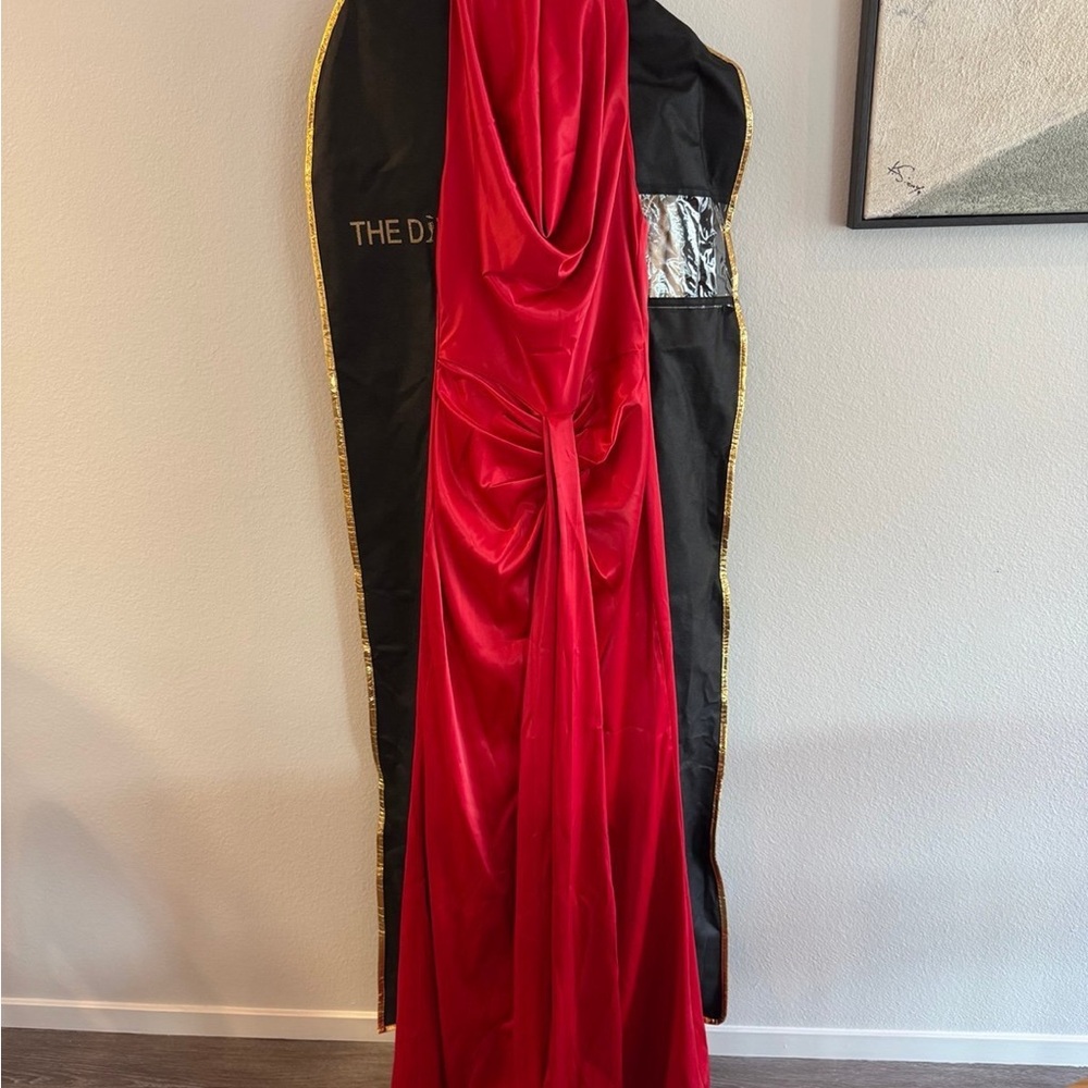 Elegant Red Gown